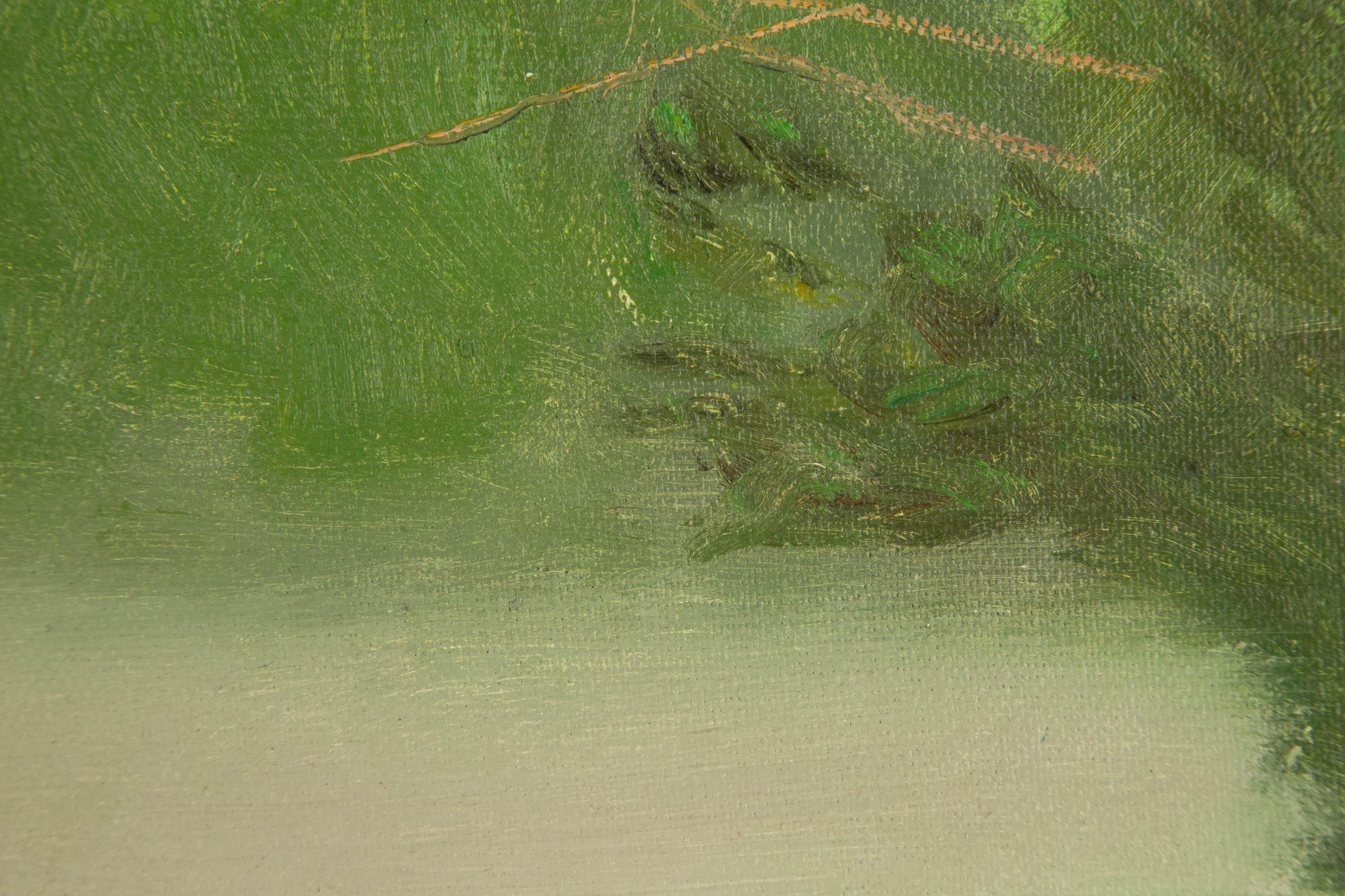 ShiLian Liu Landscape Original Oil On Canvas 