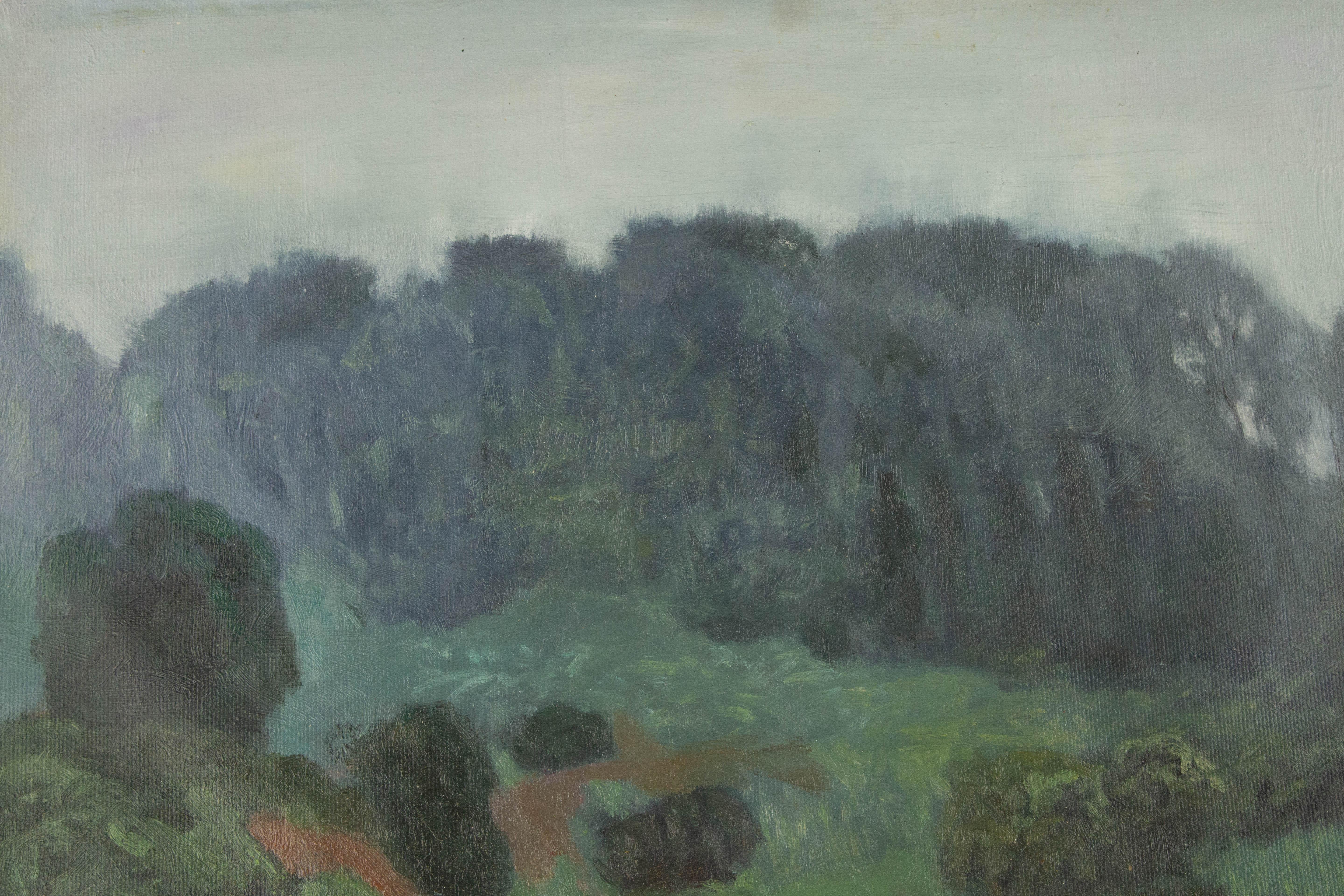 ShiLian Liu Paisaje Original Óleo Sobre Lienzo 