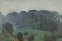 ShiLian Liu Landscape Original Oil On Canvas "Suburban Lakes"