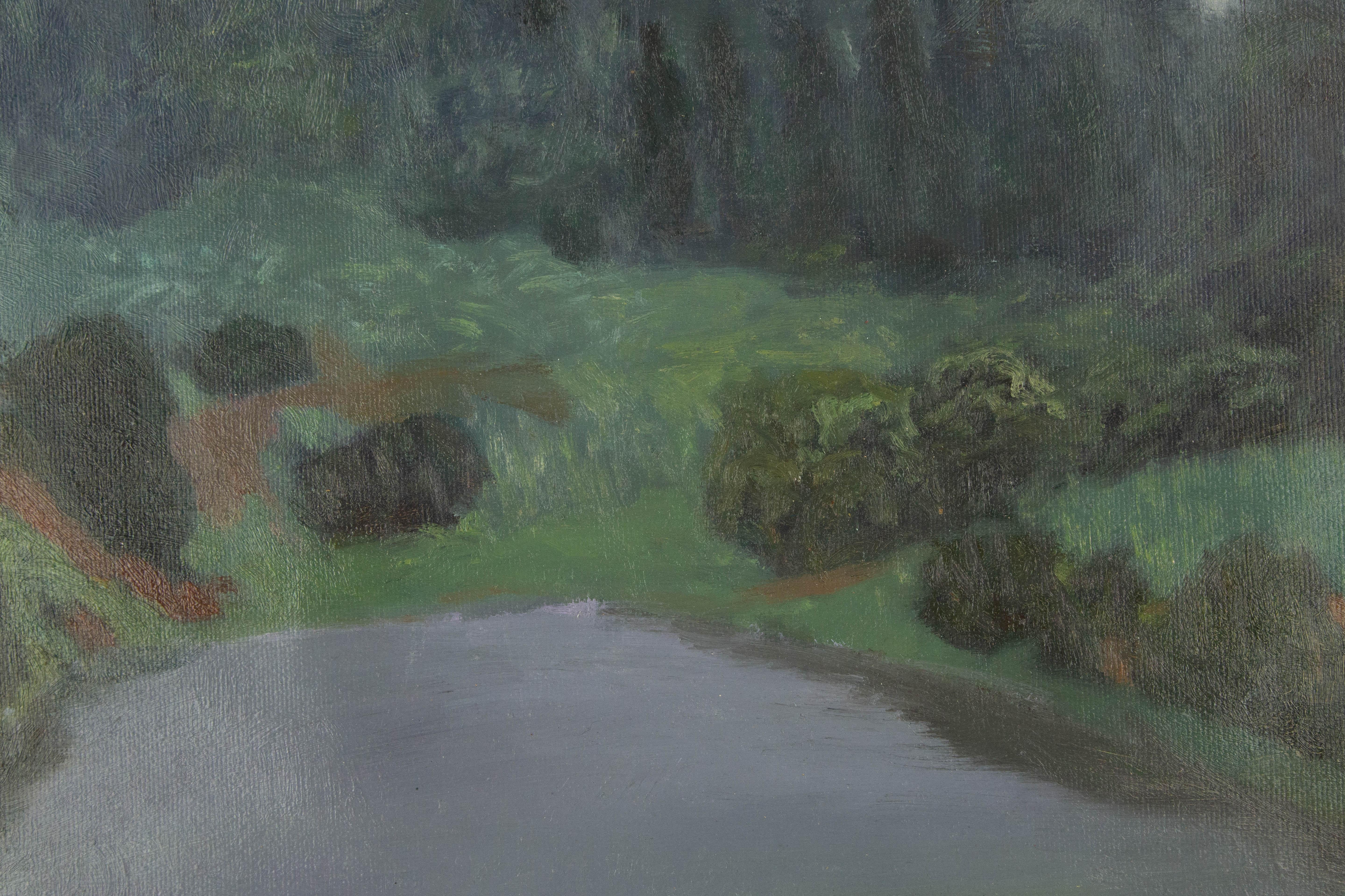 ShiLian Liu Paisaje Original Óleo Sobre Lienzo 