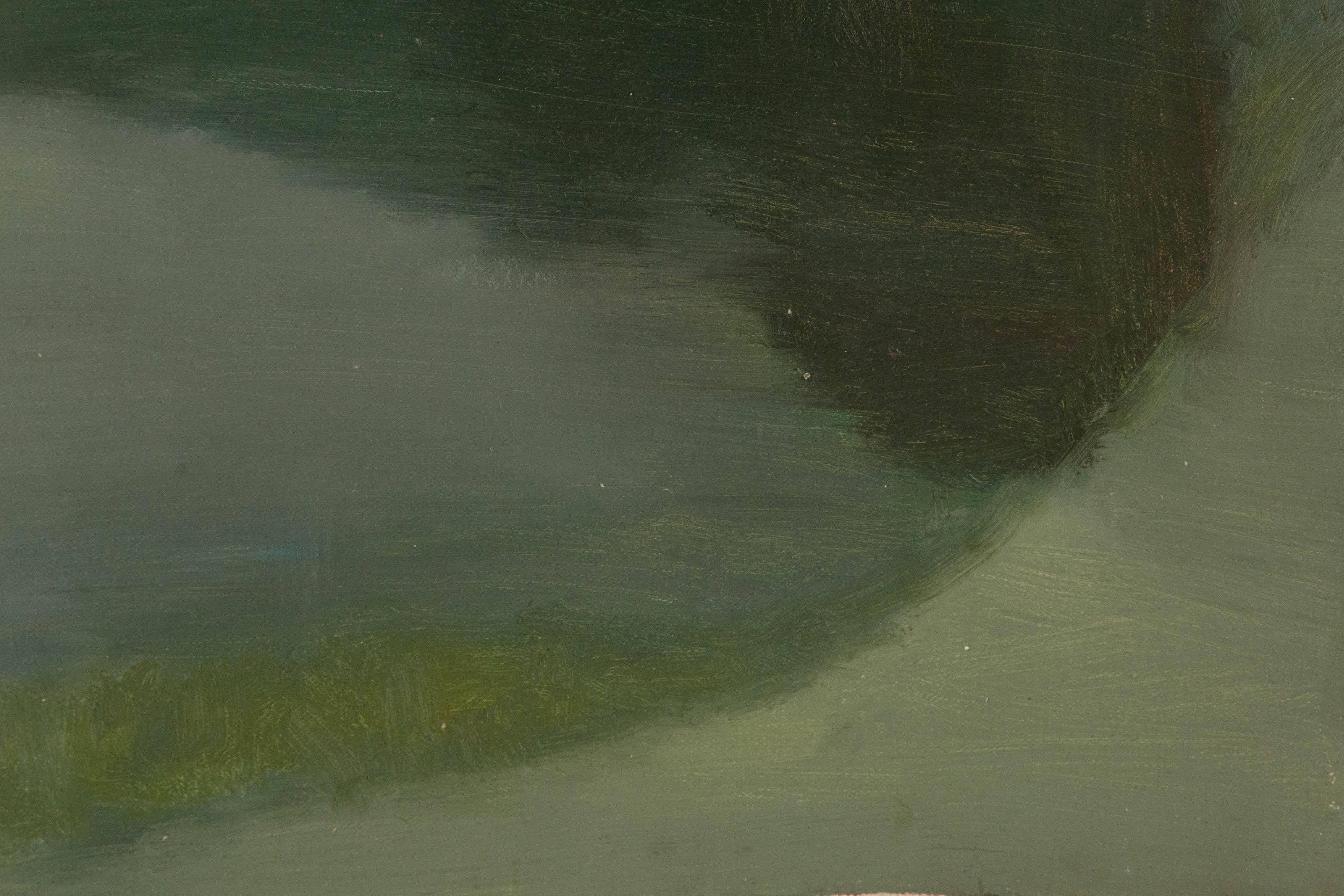 Shilian Liu Landscape Original Oil On Canvas 