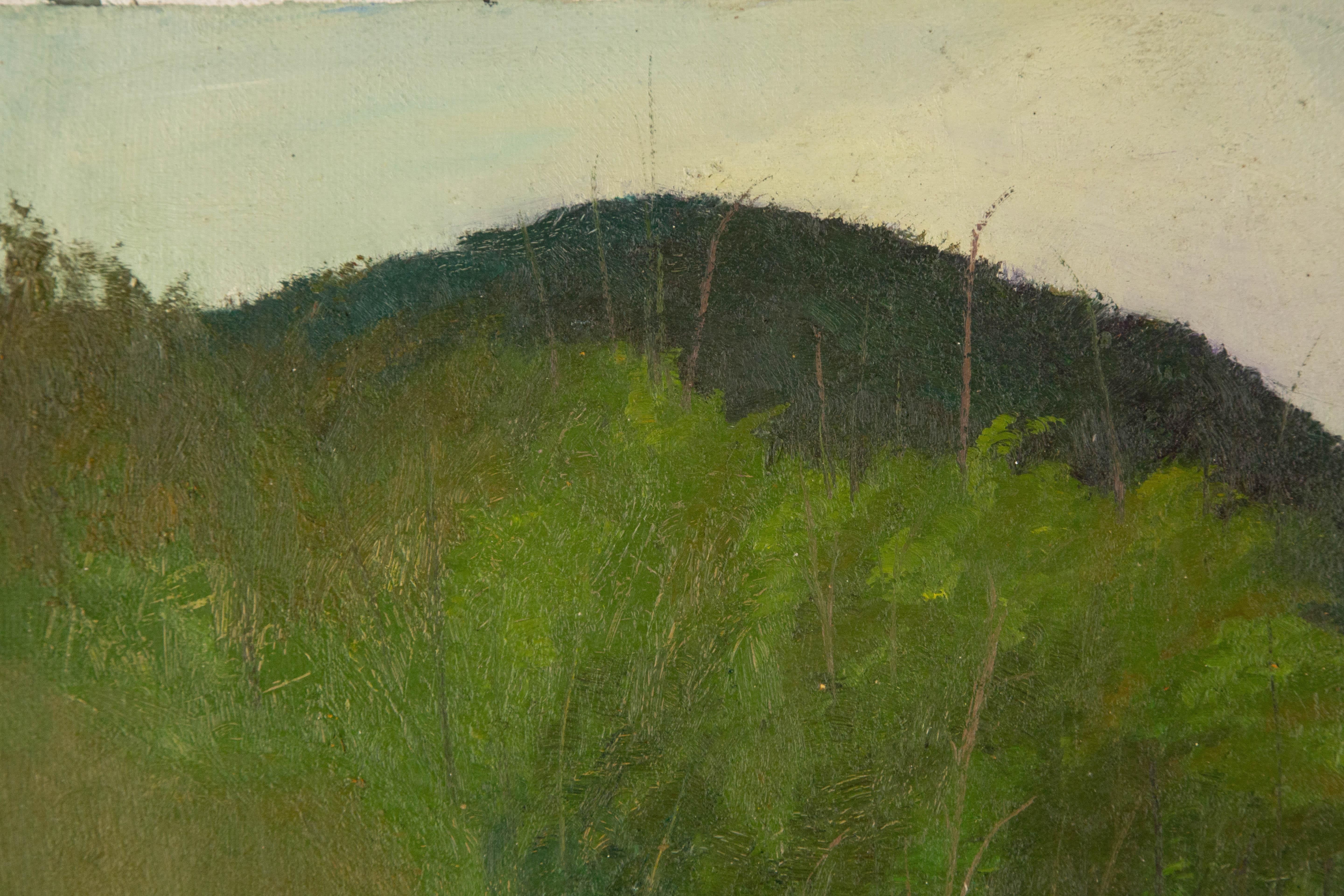 ShiLian Liu Landschaft, Original, Ölgemälde auf Leinwand, „Xuefeng Mountain I“ im Angebot 1
