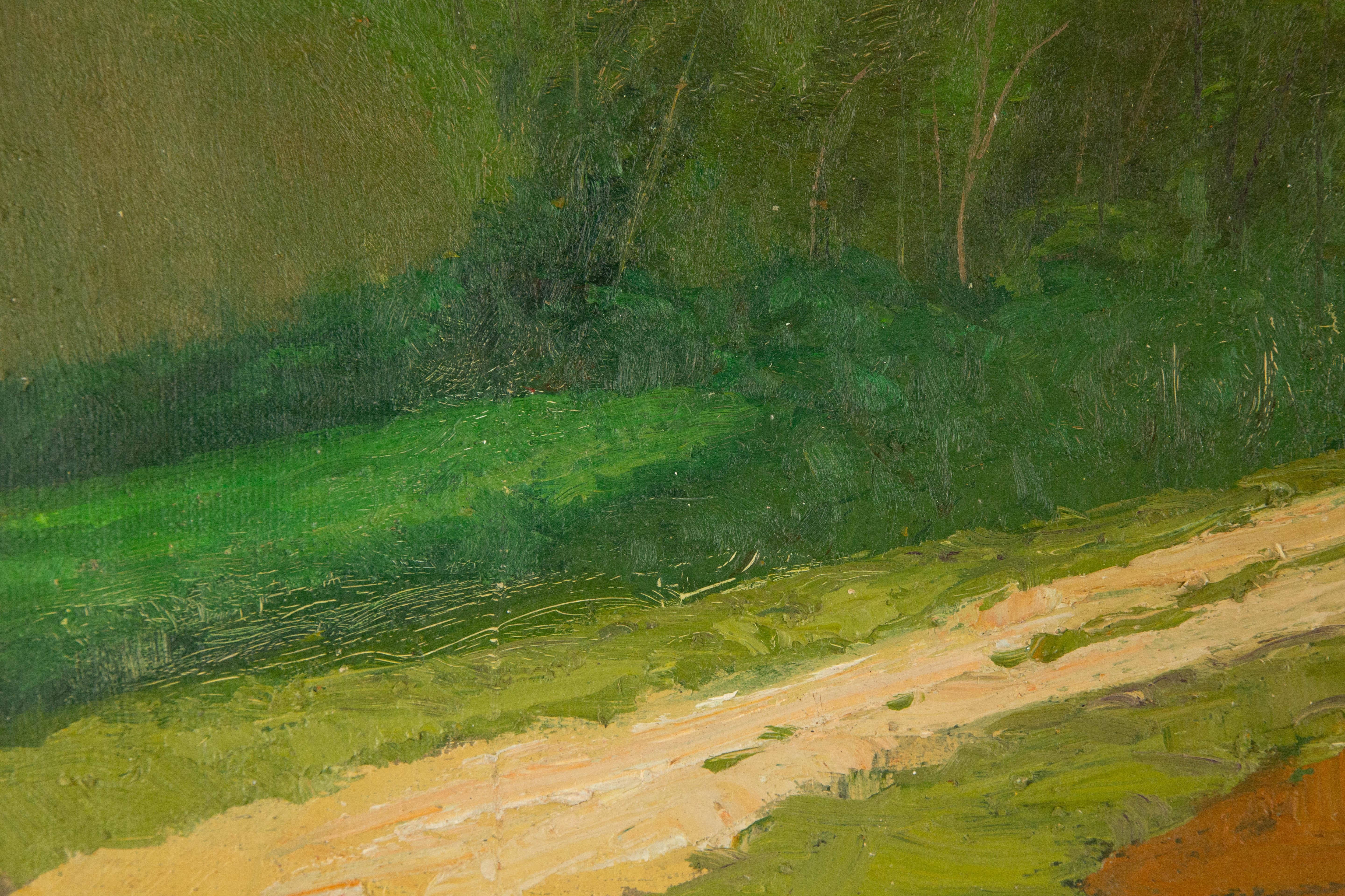 ShiLian Liu Landschaft, Original, Ölgemälde auf Leinwand, „Xuefeng Mountain I“ im Angebot 2