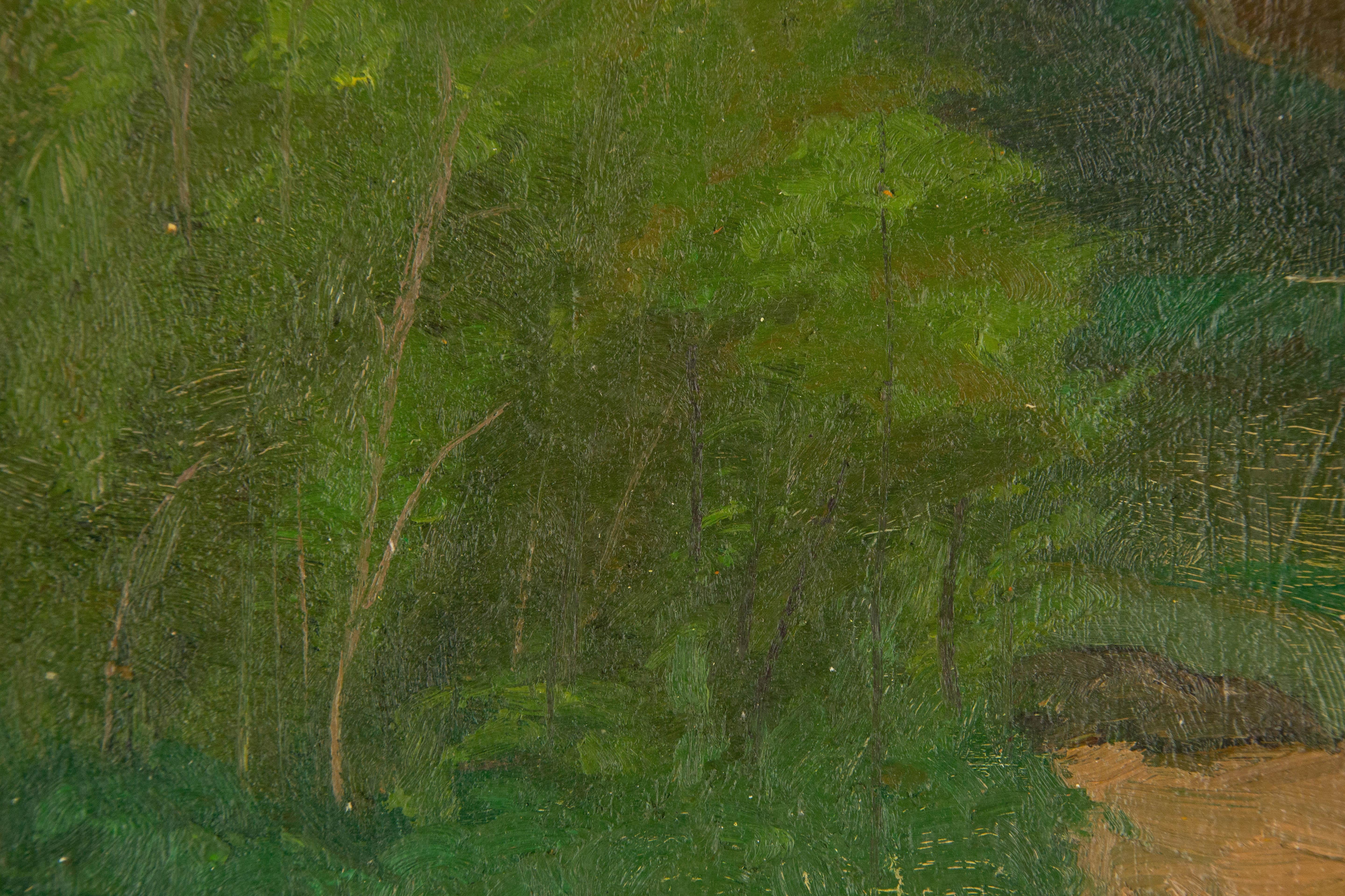 ShiLian Liu Landschaft, Original, Ölgemälde auf Leinwand, „Xuefeng Mountain I“ im Angebot 5