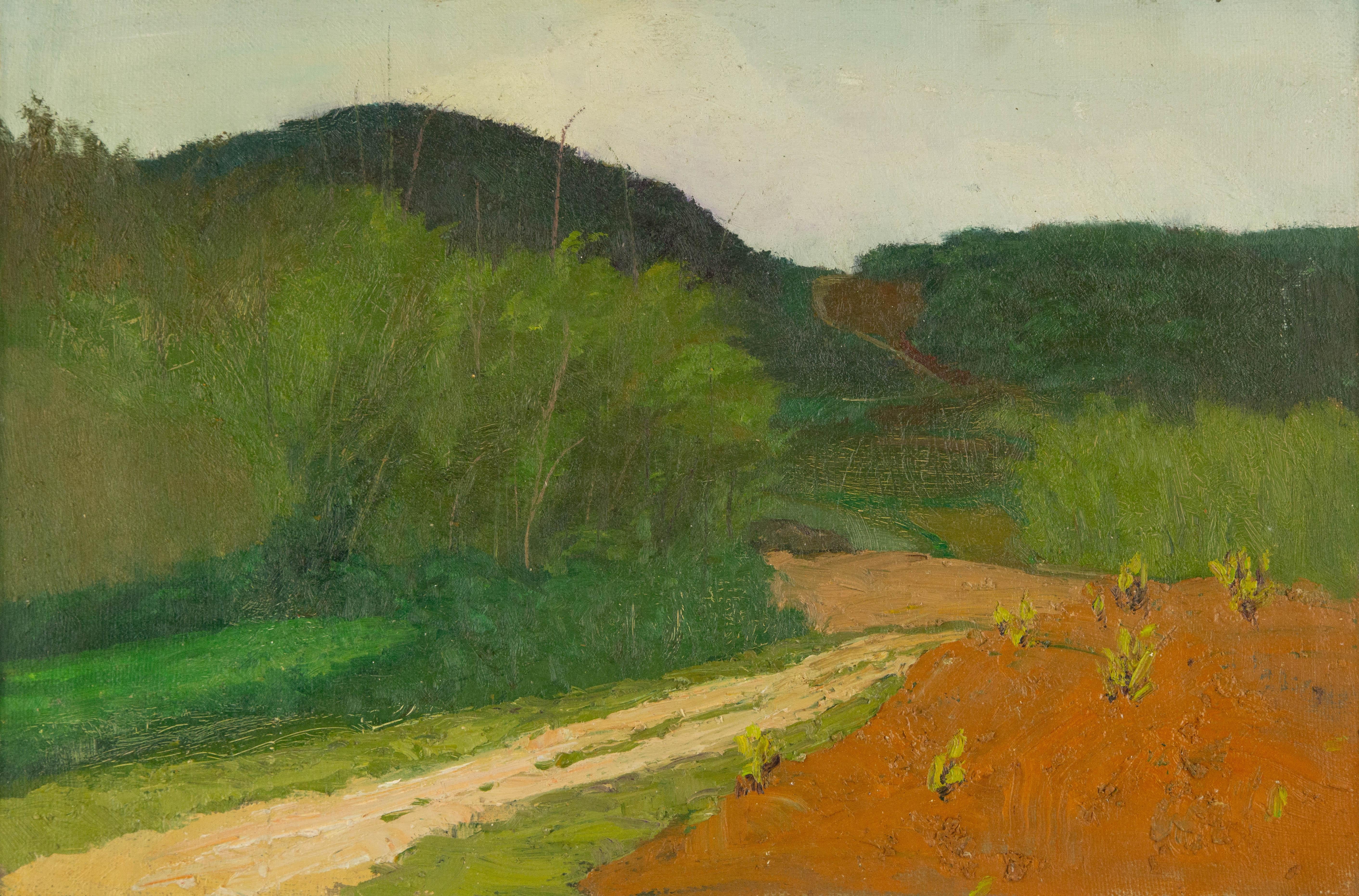  Titel: Der Berg Xuefeng I
 Medium: Öl auf Leinwand
 Größe: 15,5 x 23 Zoll
 Rahmen: Einrahmungsmöglichkeiten vorhanden!
 Zustand: Das Gemälde scheint in ausgezeichnetem Zustand zu sein.
 Hinweis: Dieses Gemälde ist nicht aufgespannt und wird gerollt