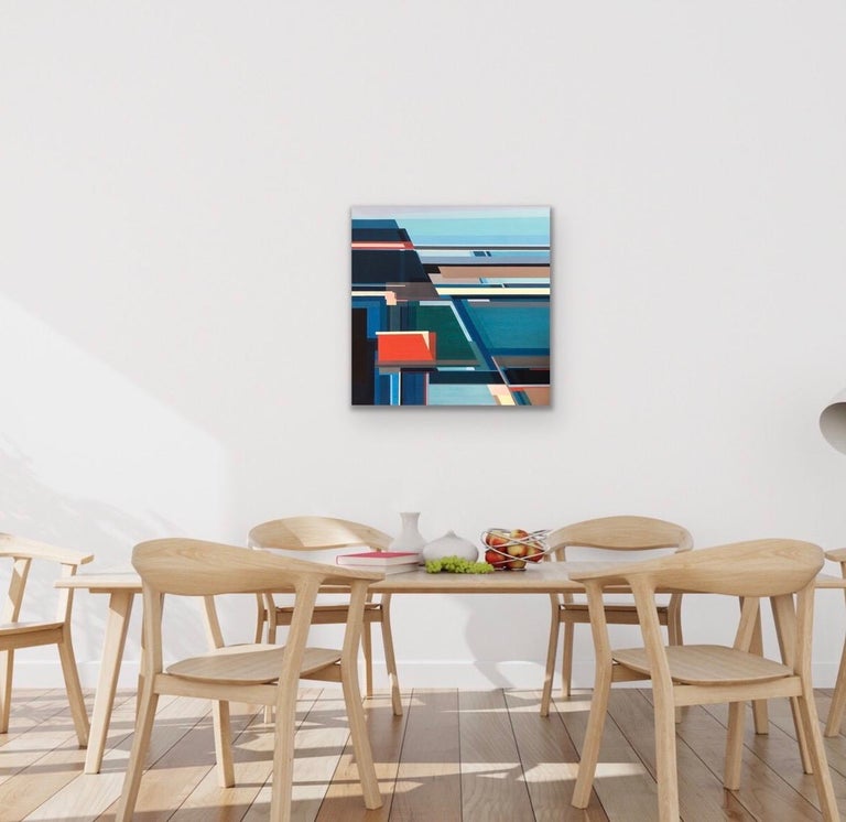 Shilo Ratner Levels Contemporary Abstract Geometric Painting
