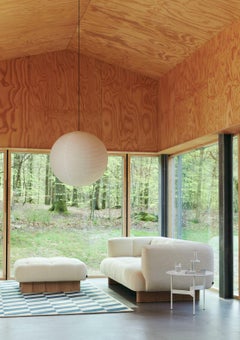 Shim Coffee Table D54, Eggshell, Powder Coated Steel by Jonas Trampedach for Hay