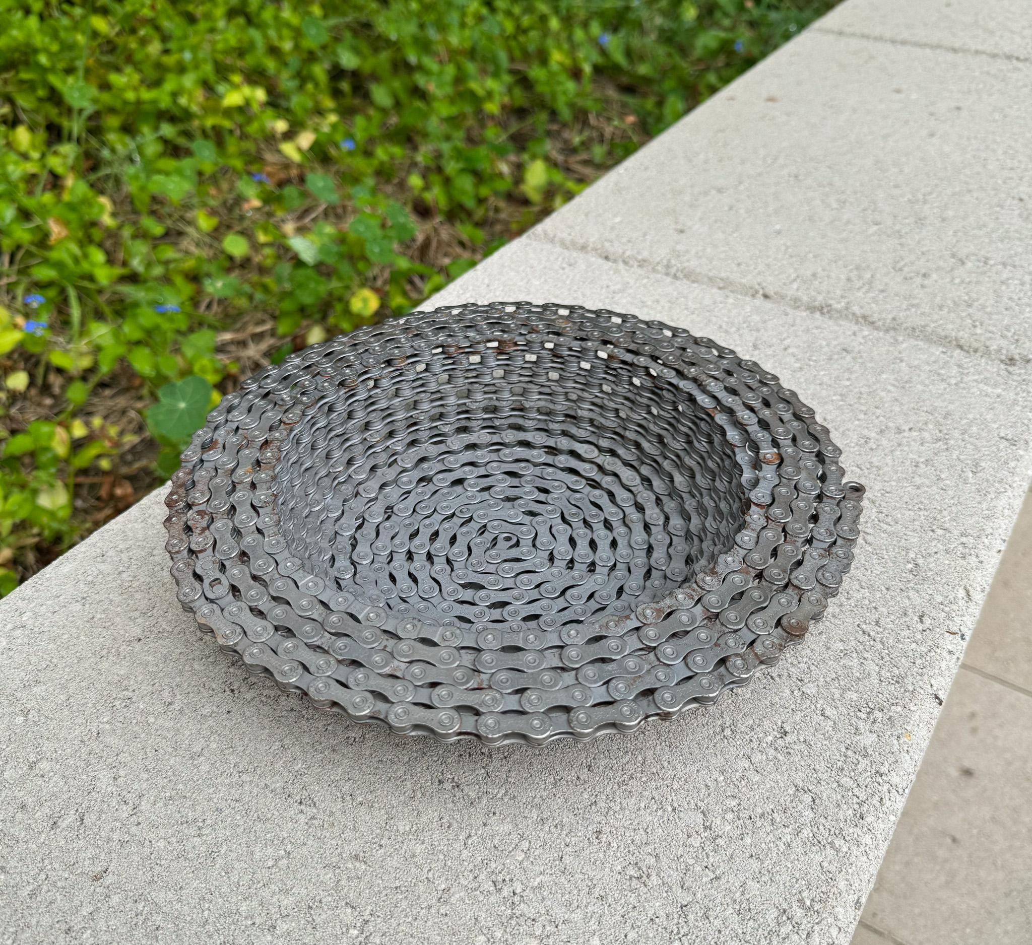 Shimano Bike Chain Bowl,  20th Century. 