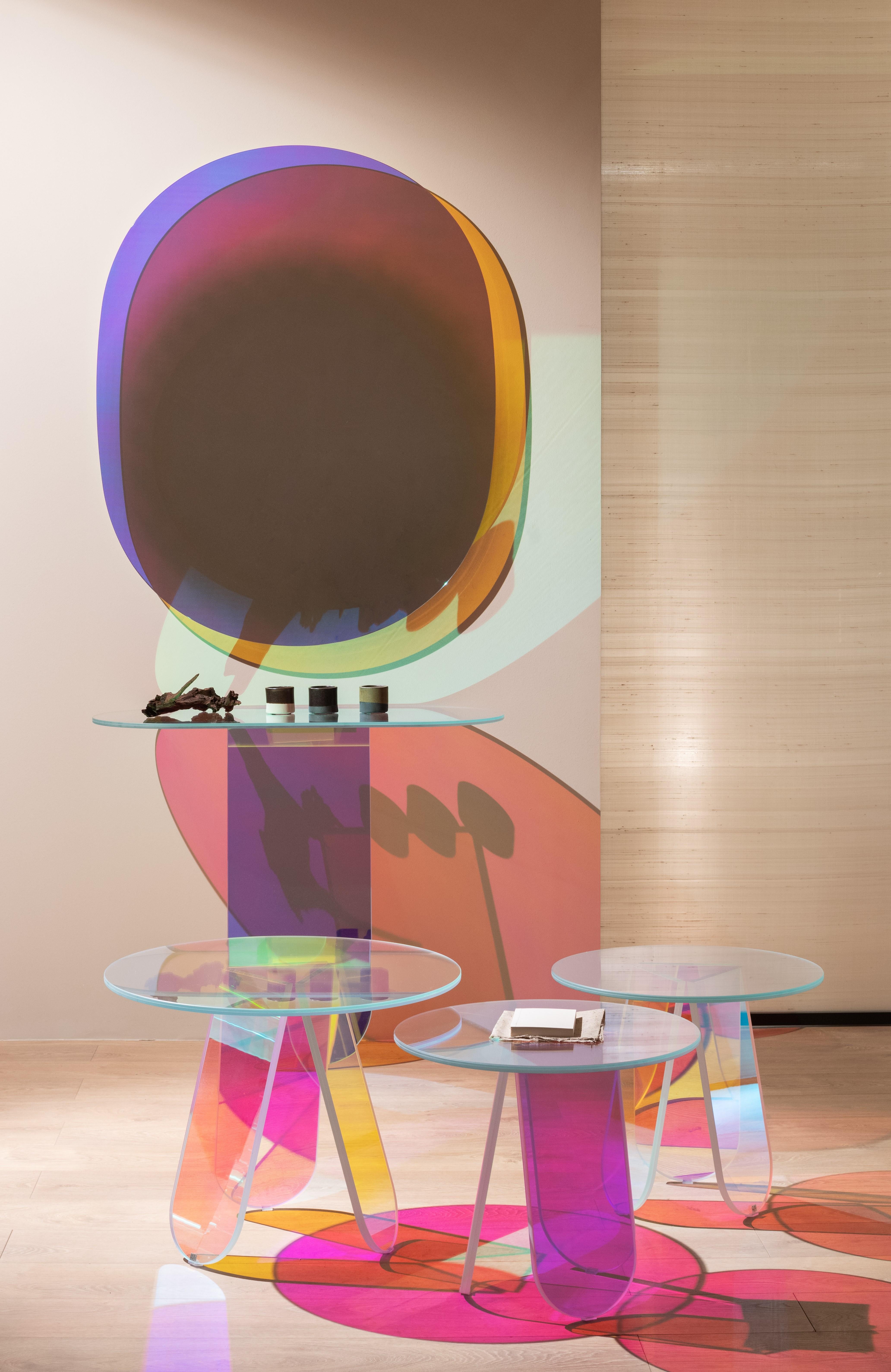 Moderne Table console SHIMMER, par Patricia Urquiola pour Glas Italia en vente