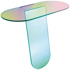 Shimmer Console Table, by Patricia Urquiola for Glas Italia