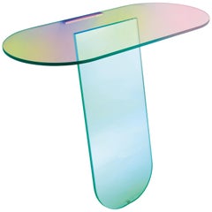 Vintage Shimmer Console Table, by Patricia Urquiola for Glas Italia