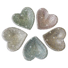 “Shimmer Melange” Small Heart “Shimmer Melange” Small Heart