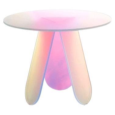 Tavolino rotondo Shimmer SHI02 di Patricia Urquiala per Glas Italia in vendita