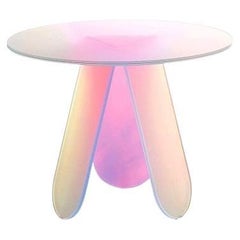 Mesa de centro redonda Shimmer SHI02 de Patricia Urquiala para Glas Italia
