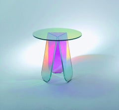 Shimmer Round Coffee Table SHI01 by Patricia Urquiola for Glas Italia QUICK SHIP