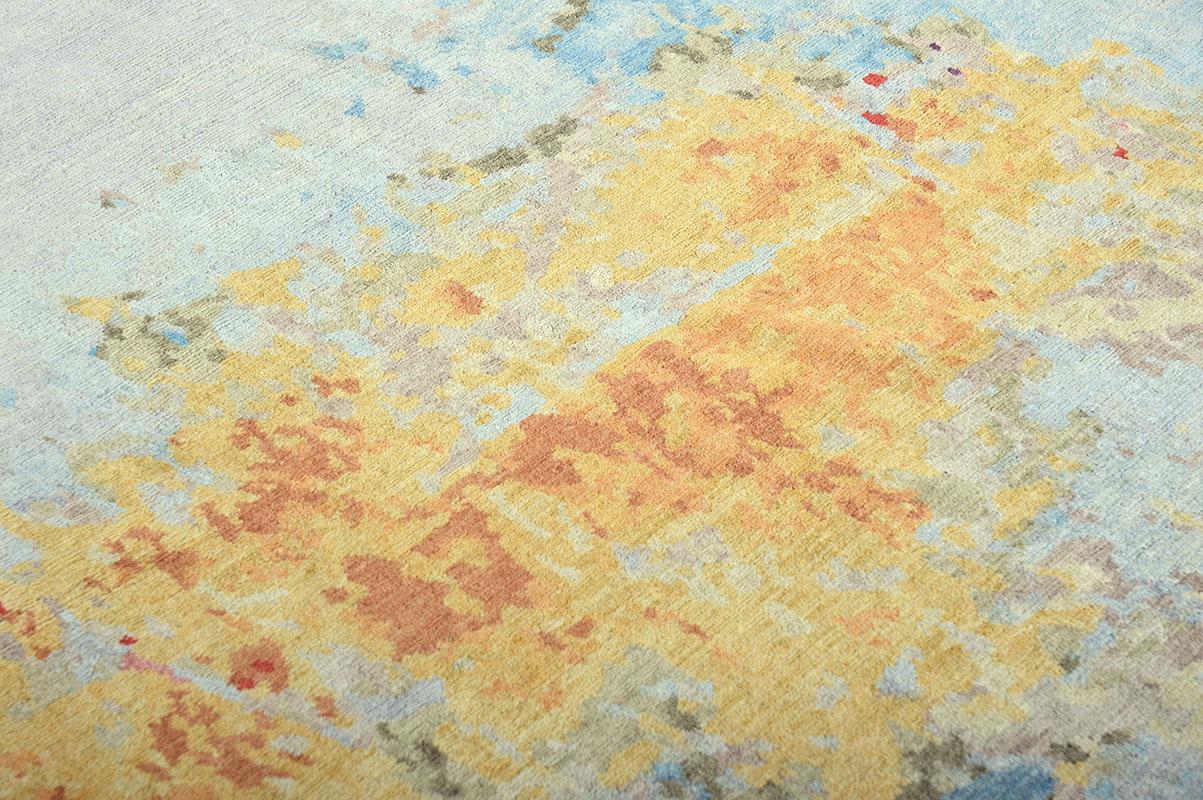 Wool Shimmer Skies, Espiritu Collection by Mehraban Rugs For Sale