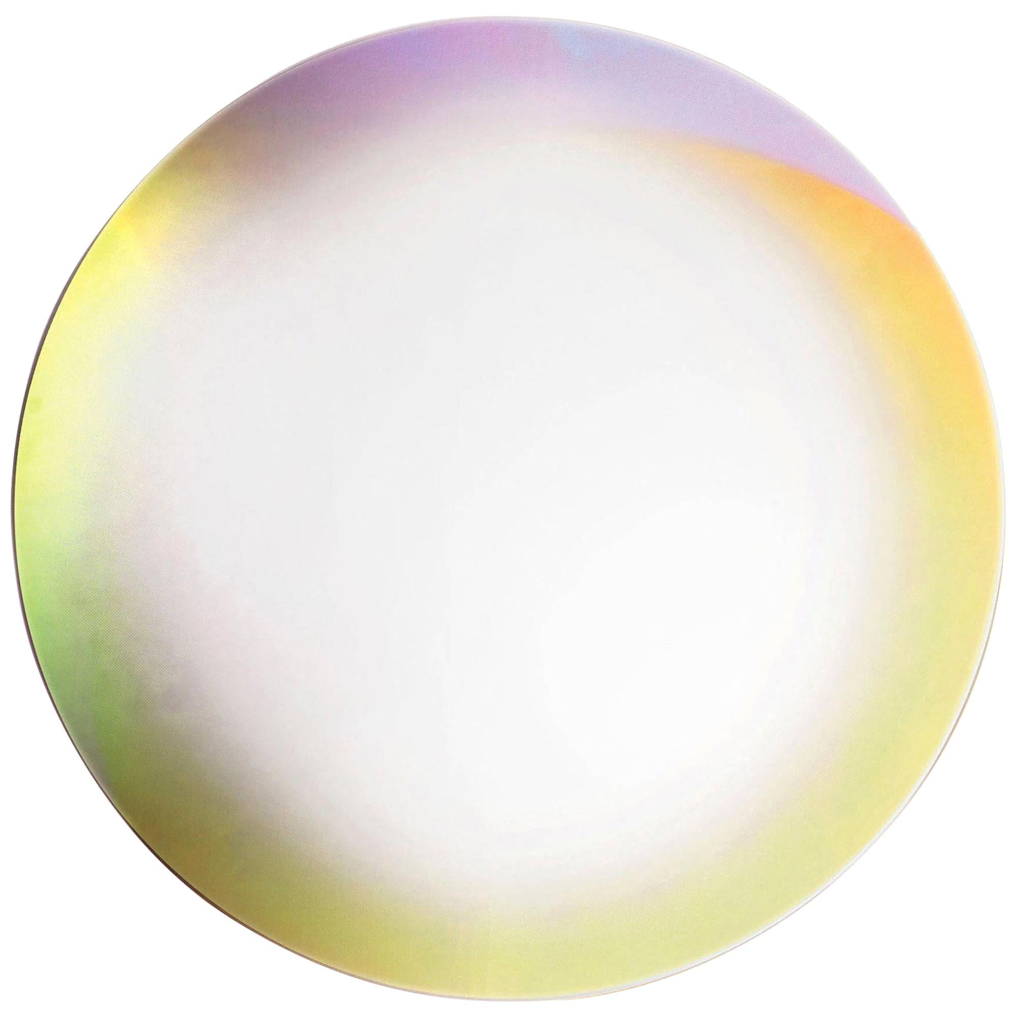 SHIMMER Small Round Mirror, by Patricia Urquiola from Glas Italia IN STOCK For Sale
