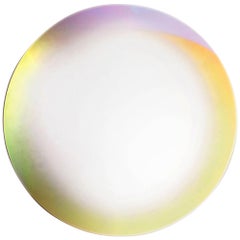 Shimmer Small Round Iridescent Mirror, by Patricia Urquiola from Glas Italia