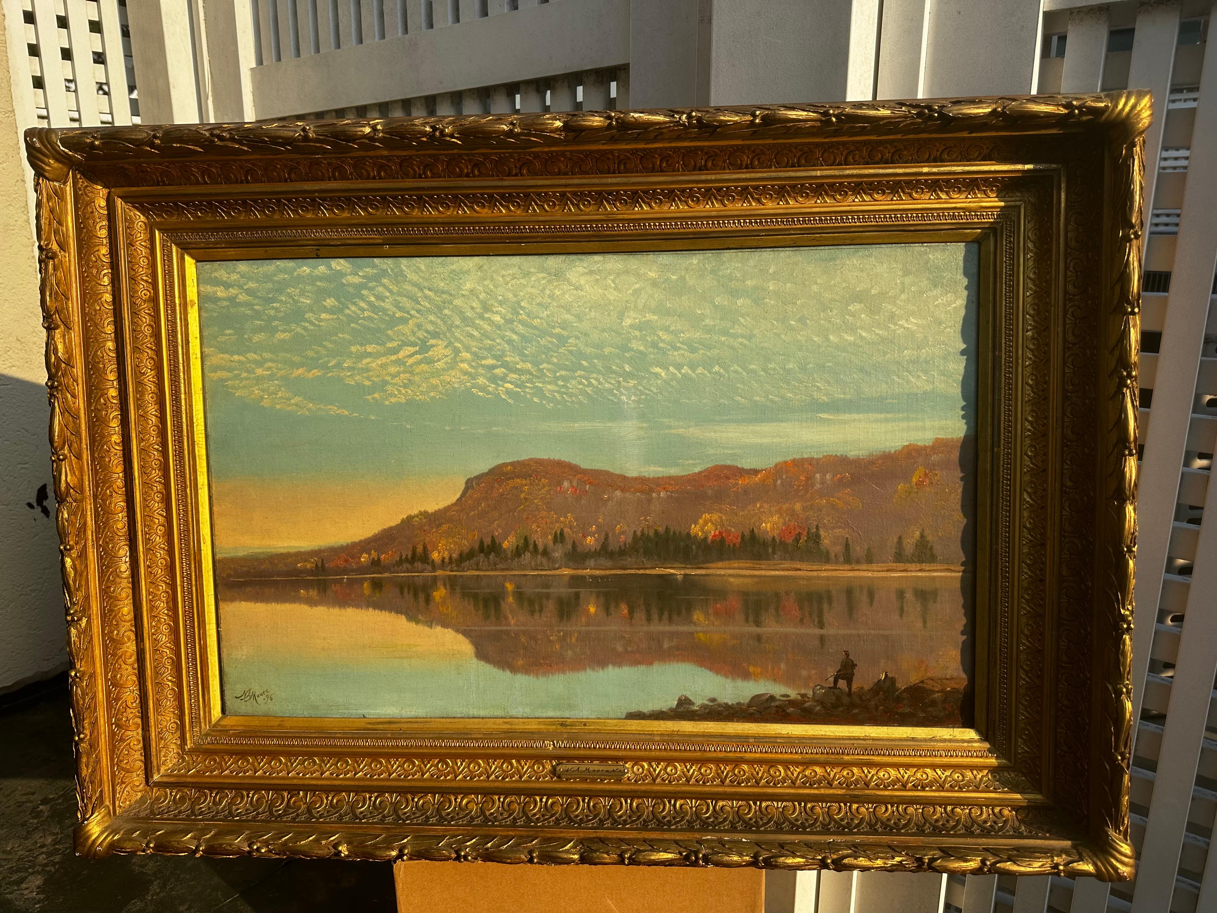 American Shimmering Landscape by Nelson Augustus Moore Hudson River School