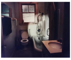 Vintage Ektacolor Color Photograph Untitled Memory Projection Photo Shimon Attie