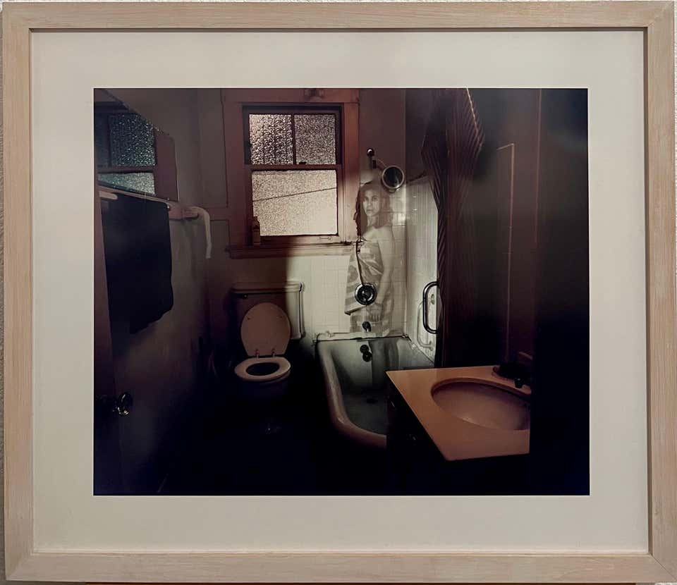Vintage Ektacolor Color Photograph Untitled Memory Projection Photo Shimon Attie