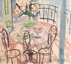 Sans titre (Cafe Interior), Shimshon Holzman