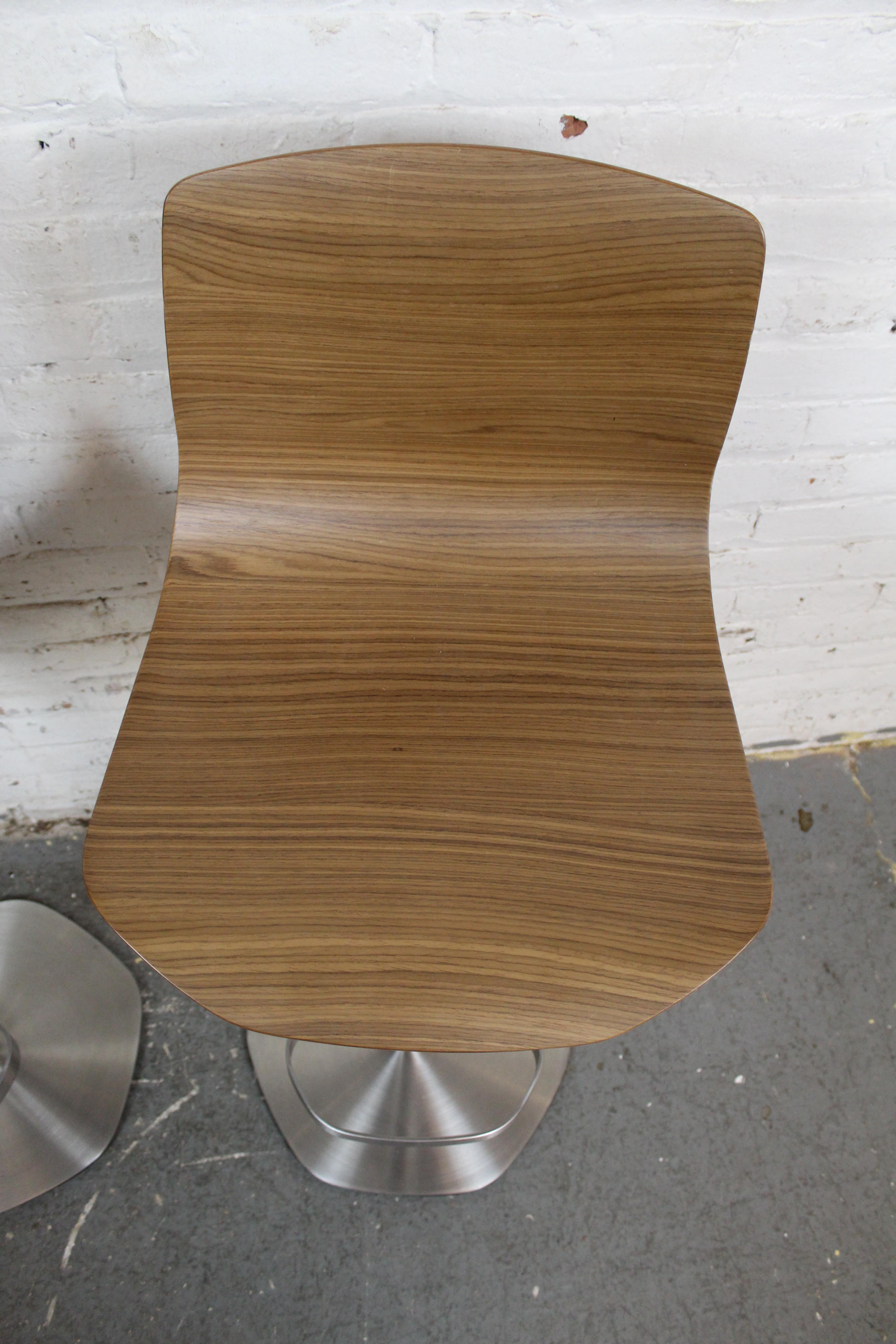 Shin Azumi 'Loku' Adjustable Stools In Good Condition In Brooklyn, NY