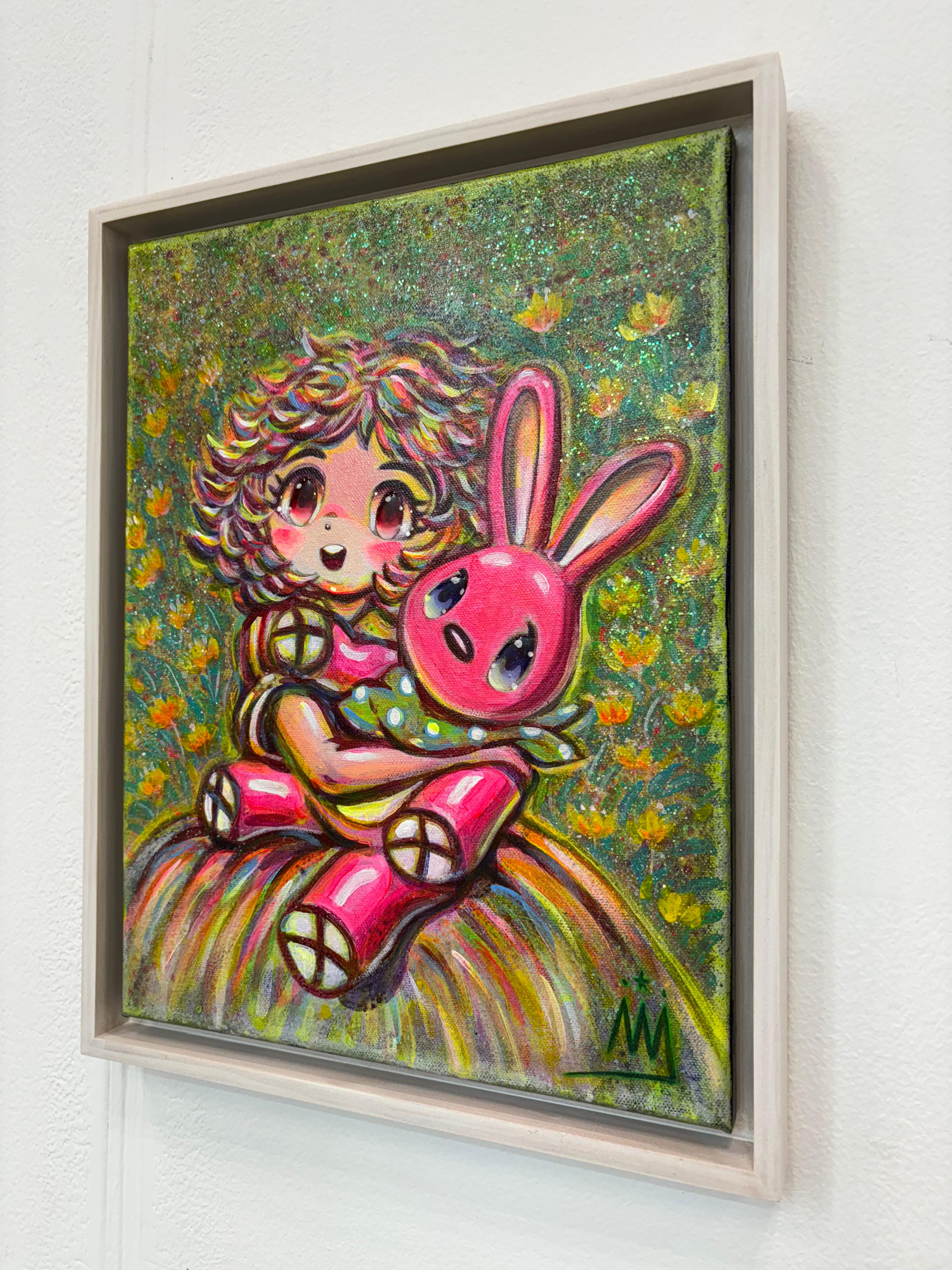 Arte coreano contemporáneo de Shin Seung-Hun - Historia del Multiverso de Chun-Ja en venta 3