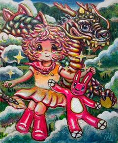 Arte coreano contemporáneo de Shin Seung-Hun - Historia del Multiverso de Chun-Ja