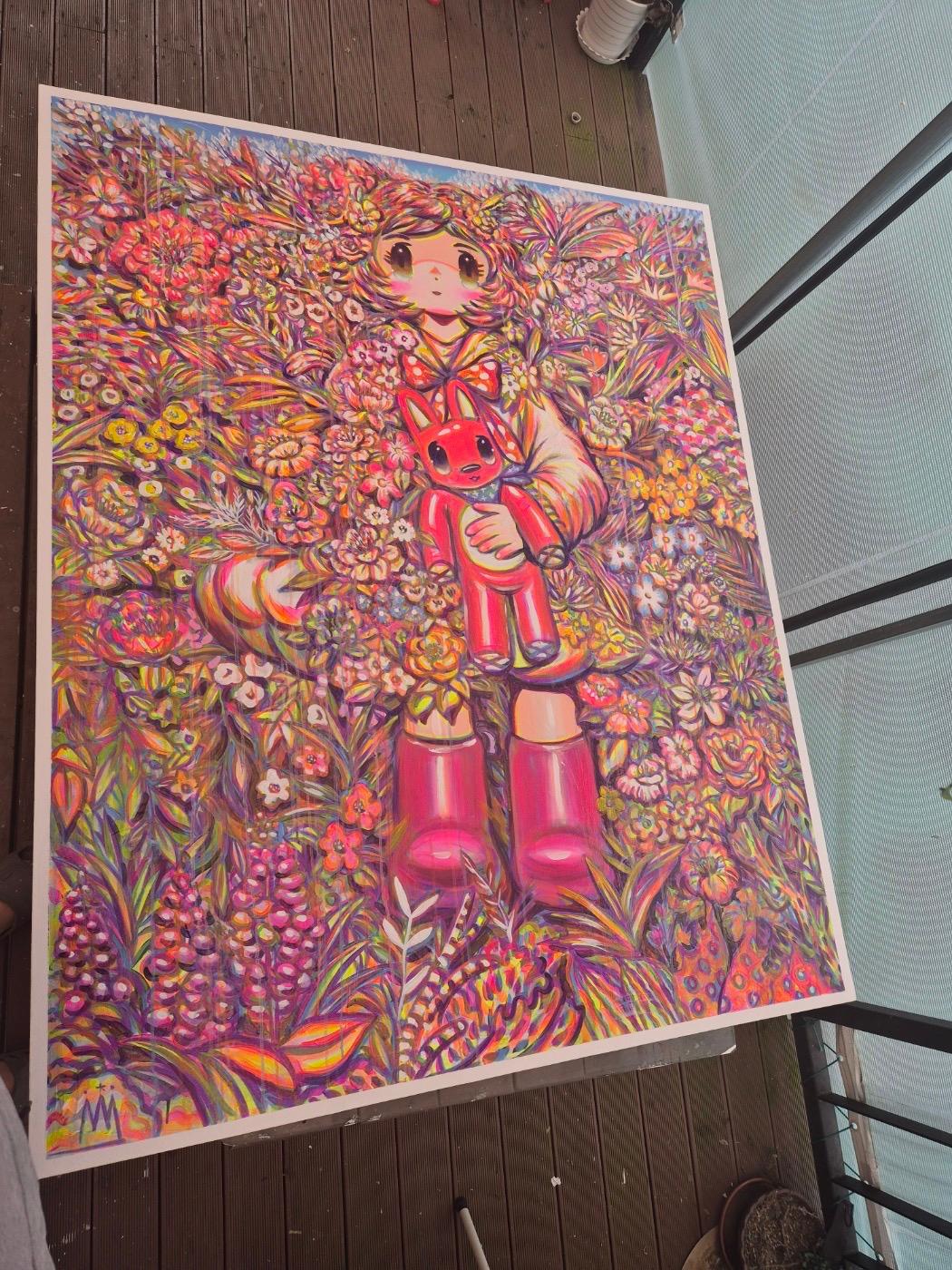 Zeitgenössische koreanische Kunst von Shin Seung-Hun - Chunja im Angebot 3