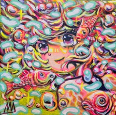 Korean Contemporary Art by Shin Seung-Hun - Chunja's Multiverse Story Face