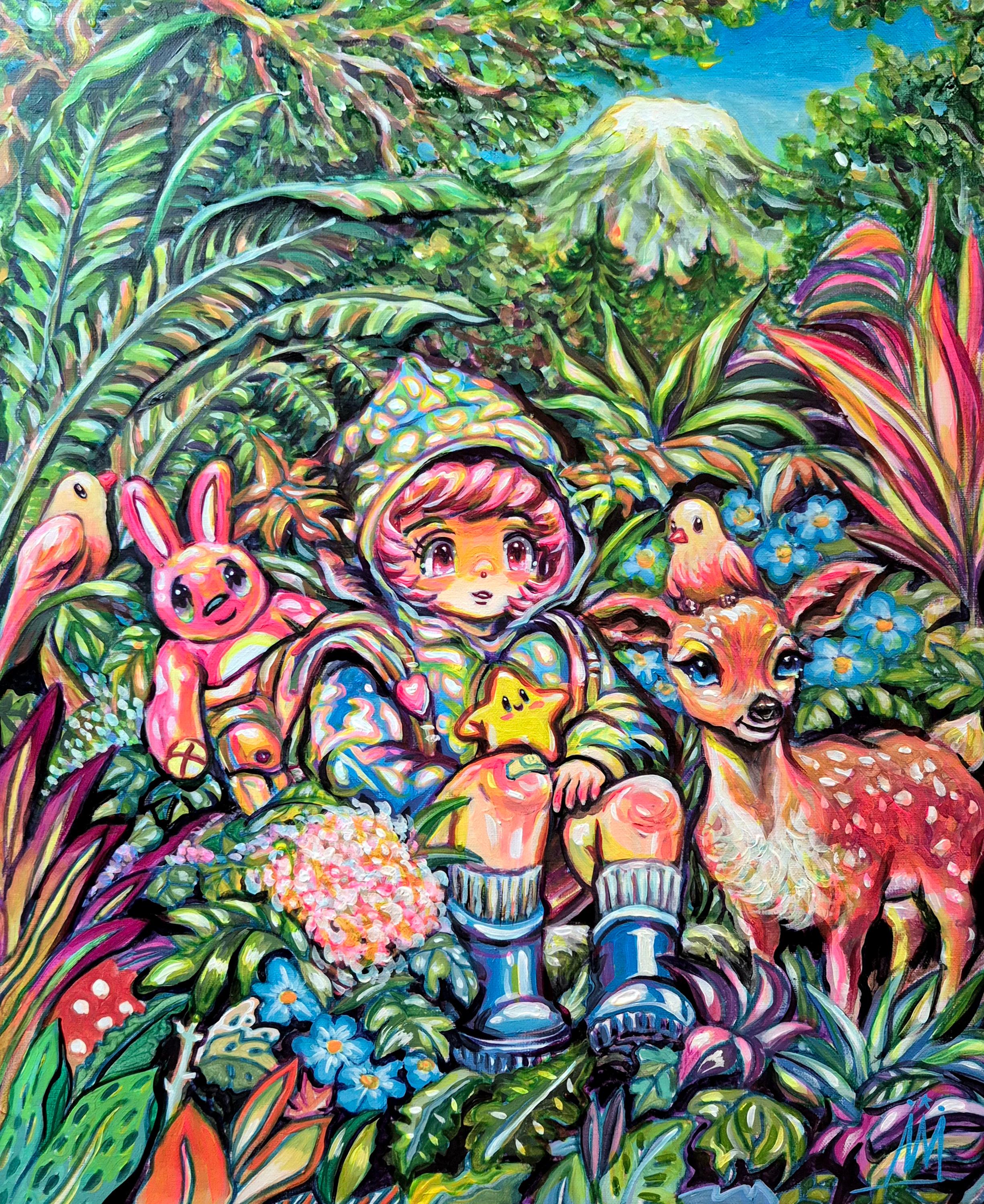 Korean Contemporary Art by Shin Seung-Hun - Chunja's Multiverse Story Journey 2