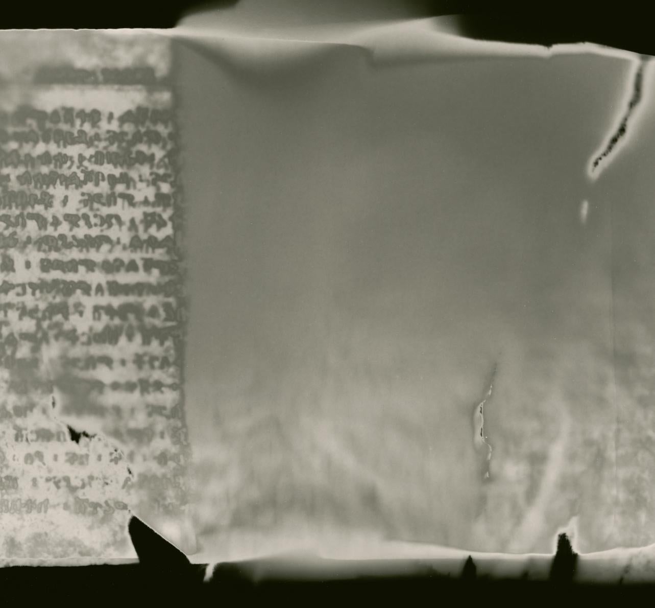 Ancient Page and Ancient Page Angel, Diptych, 2017 by Shine Huang
From the Series “Carry the Ocean”
Archival Pigment Print on Hahnemuhle fine art paper.
Overall size: 32 in. H x 80 in. W
Individual size: 32 in. H x 40 in. W
Edition 2/3 + 2AP

Signed
