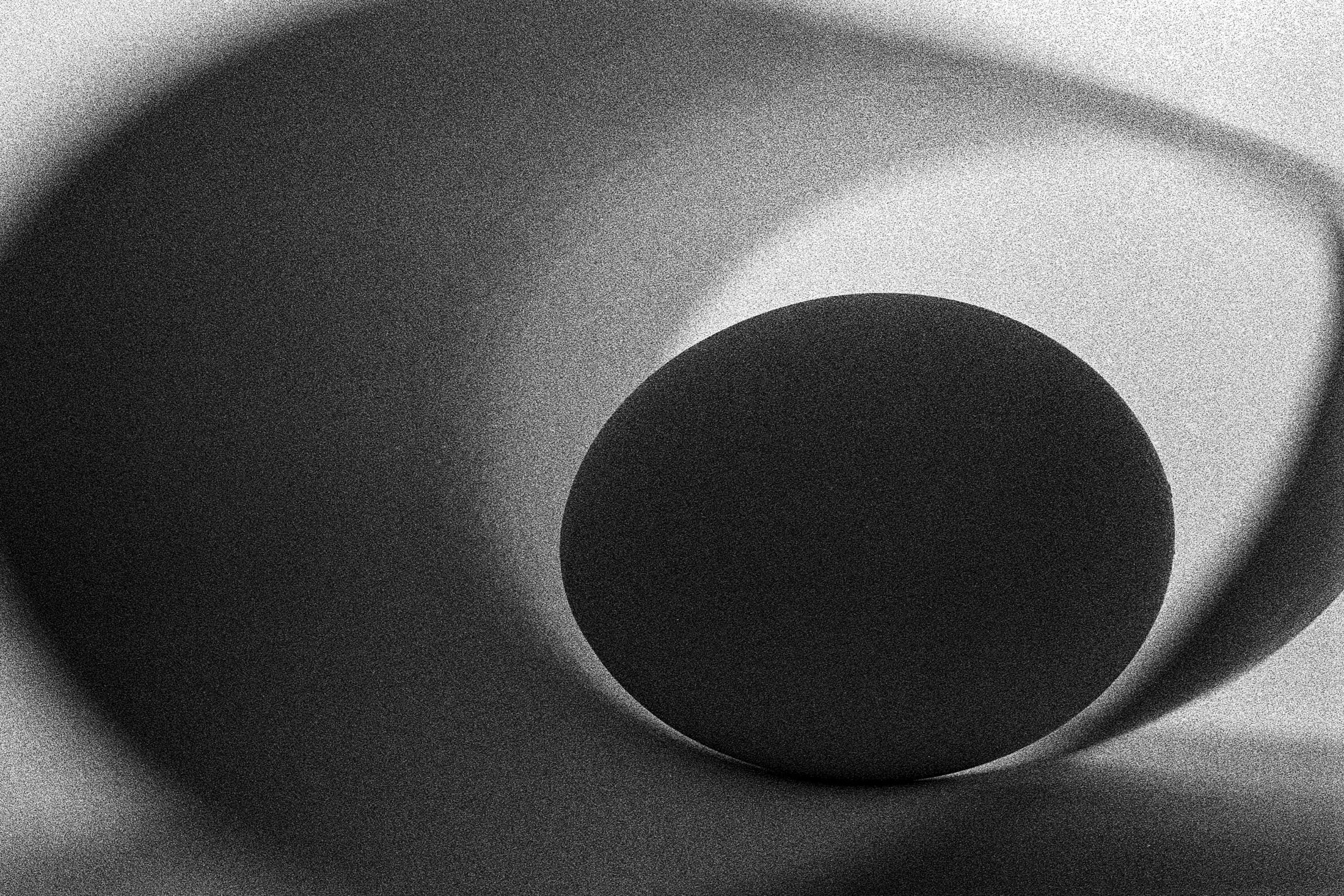 Shine Huang Abstract Photograph - Egg Study 1. Still Life . Black and White Silver Gelatin Print