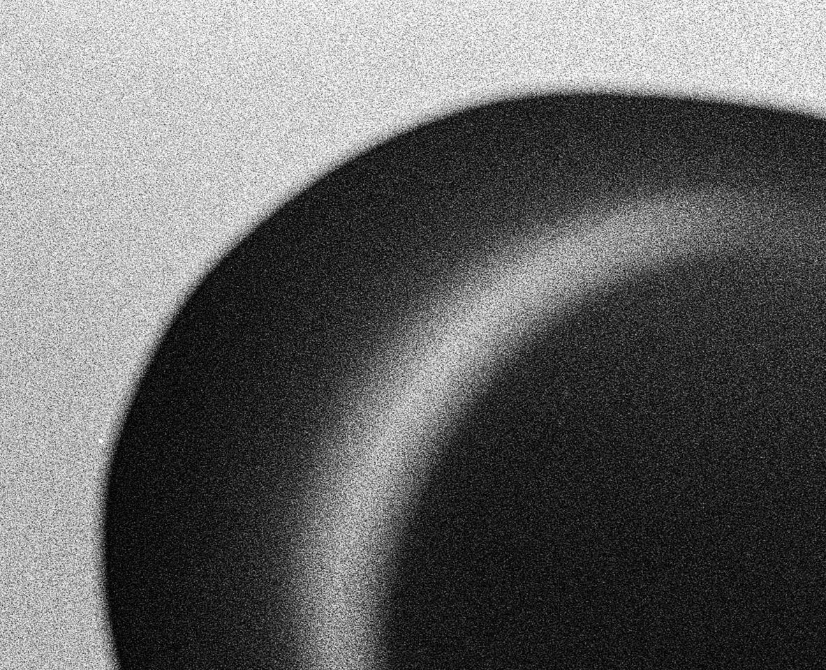 Egg Study 2. Abstract. Black and White Silver Gelatin Print - Photograph by Shine Huang