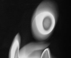 Rebirth II. Abstract.  Black and White Print