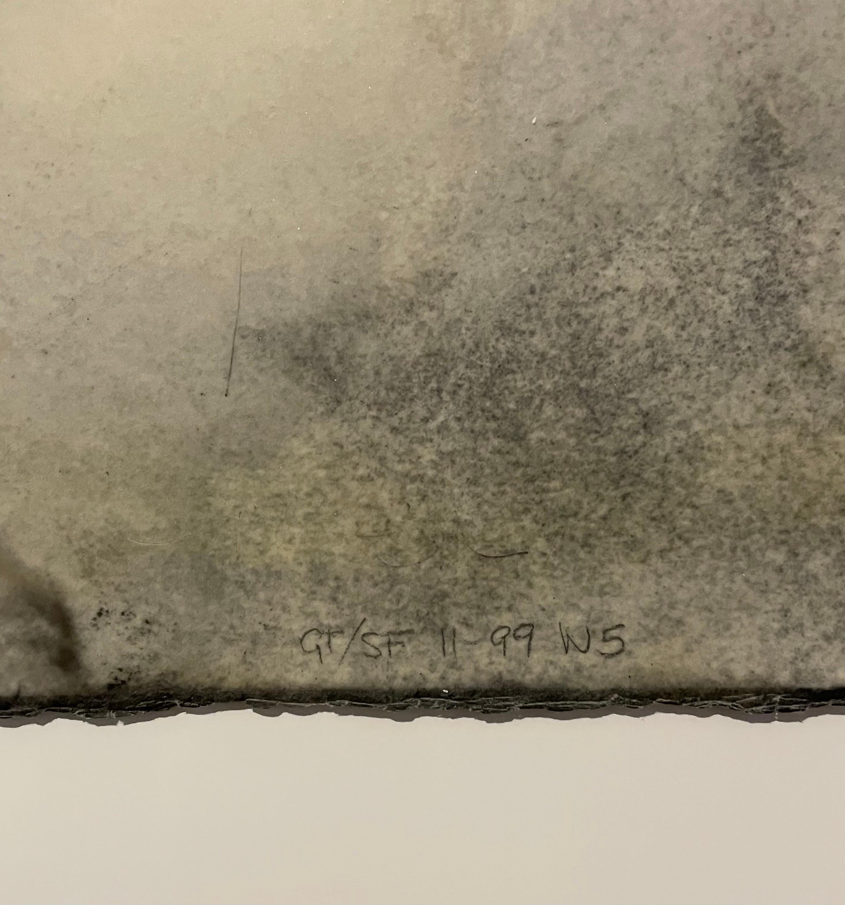 Campo di colore astratto Pittura a gradiente California Minimalismo Shingo Francis in vendita 3