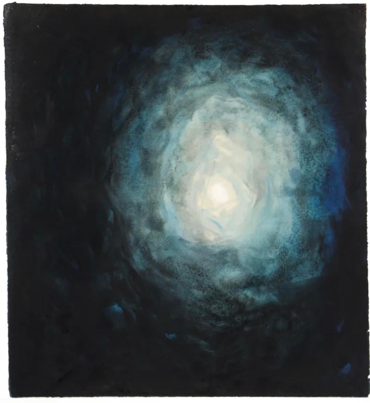 Abstraktes Farbfeld-Gradient-Gemälde Kalifornien Minimalismus Shingo Francis