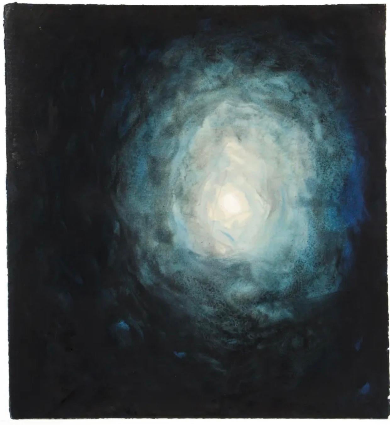 Francis, Shingo (giapponese/americano, nato nel 1969),  
W3 , 1999
Pittura ad encausto e acquerello su carta Arches, 
23,5 x 22,5 pollici, 
Firmato a mano e datato al verso 
Provenienza: Laboratorio di Garner Tullis

Shingo Francis è un pittore,