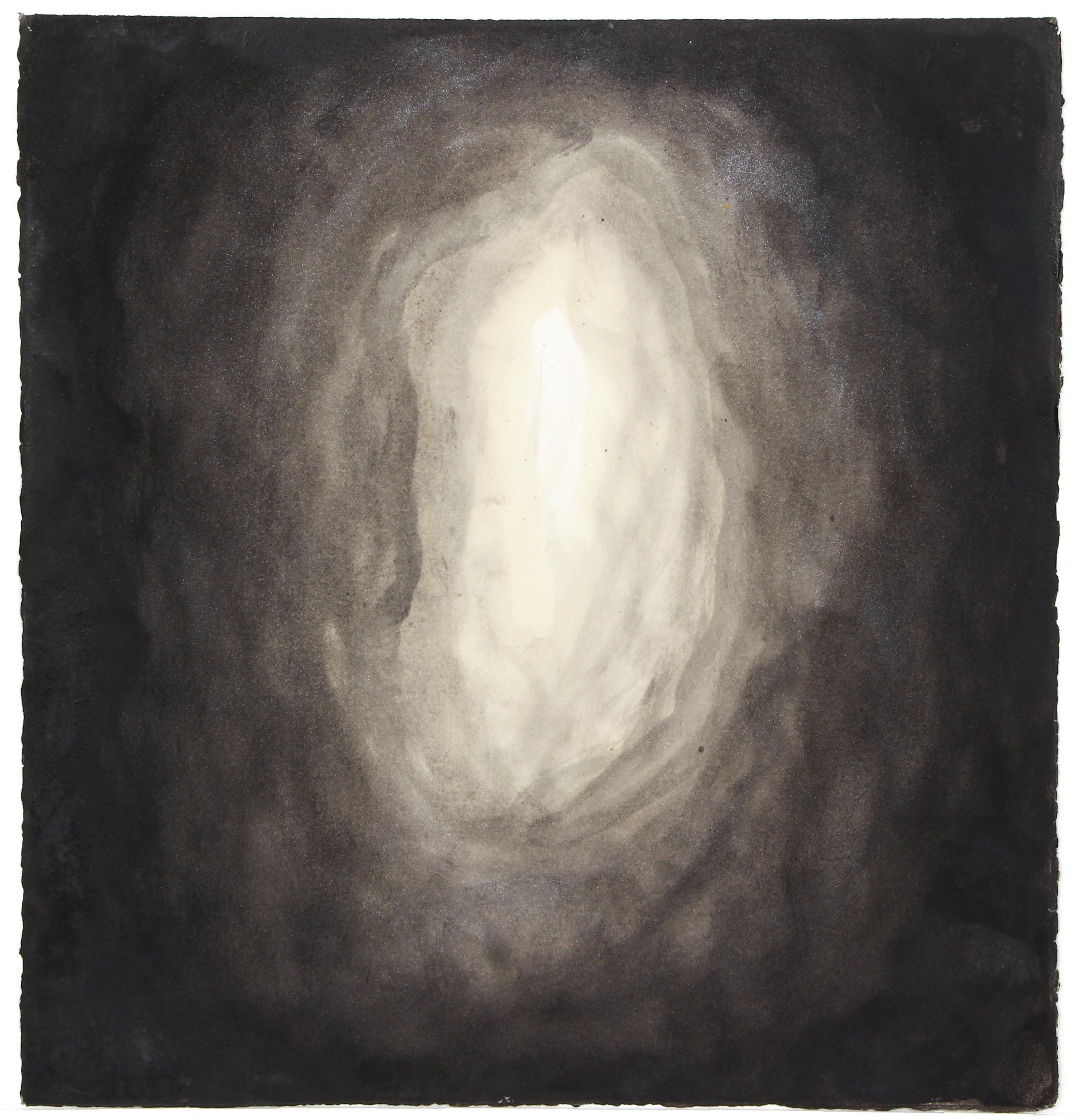 Francis, Shingo (Japanese/American, born 1969),  
W3 , 1999
Encaustic and watercolor painting on Arches paper, 
23.5 x 22.5 inches, 
Hand signed and dated verso 
Provenance: Garner Tullis Workshop

Shingo Francis is a painter, drawer and