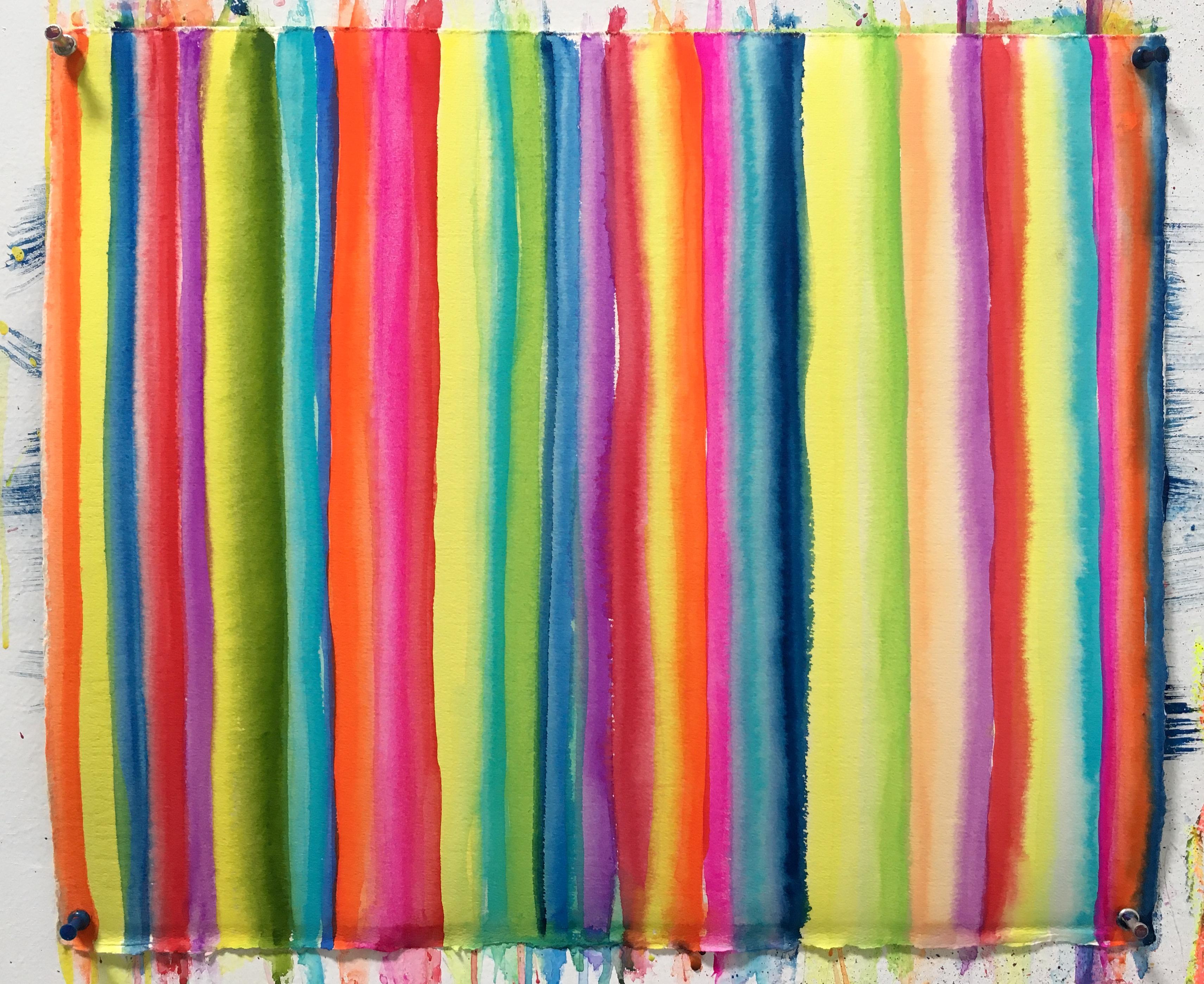 Shingo Francis Abstract Painting – Homage an Peter Alexander