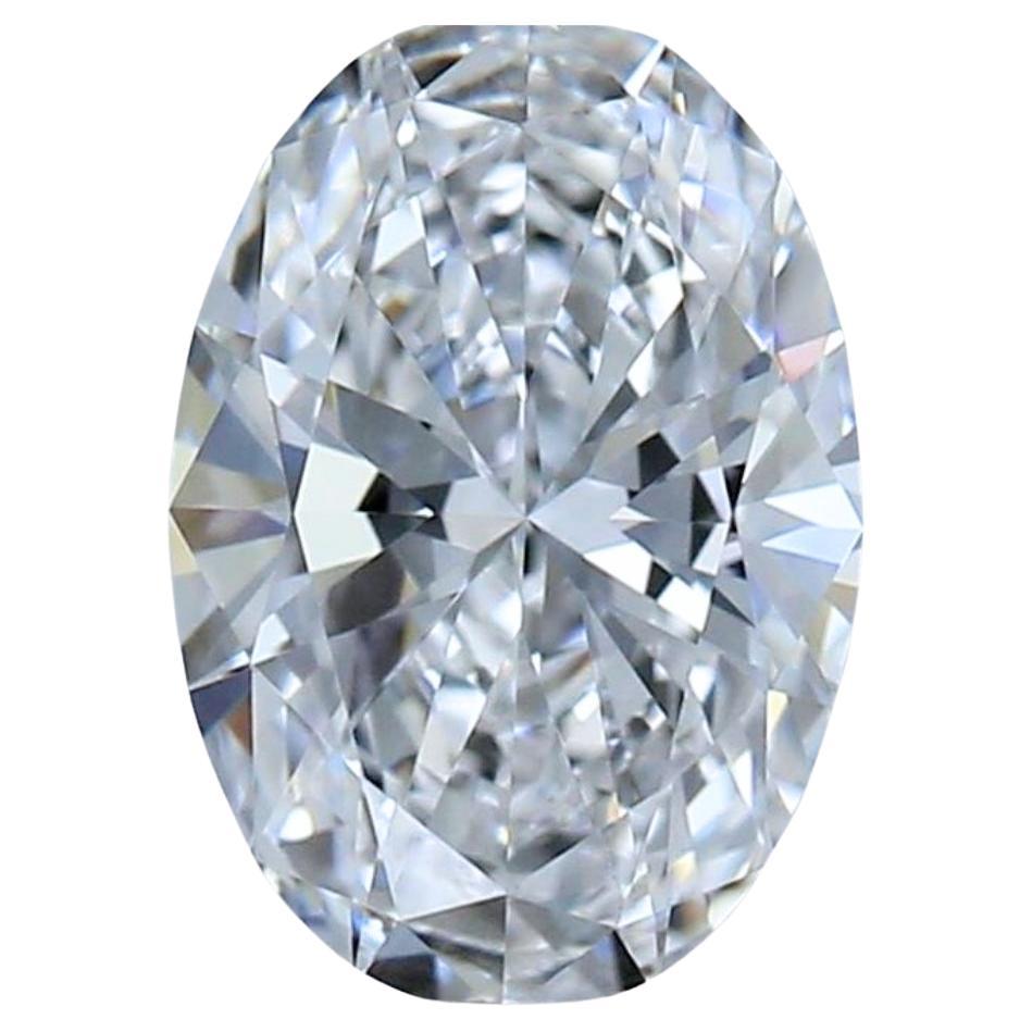 Shining 0.70ct Ideal Cut Oval-Shaped Diamond - GIA Certified For Sale