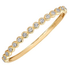 Shining Dawn Bangle Diamond Bracelet