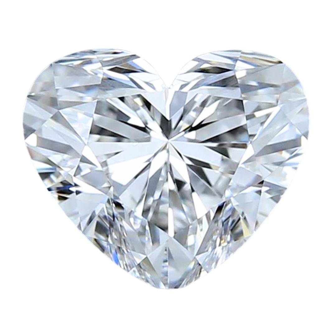 Diamant naturel taille idéale 1 pièce avec 1,20ct - certifié GIA en vente 2