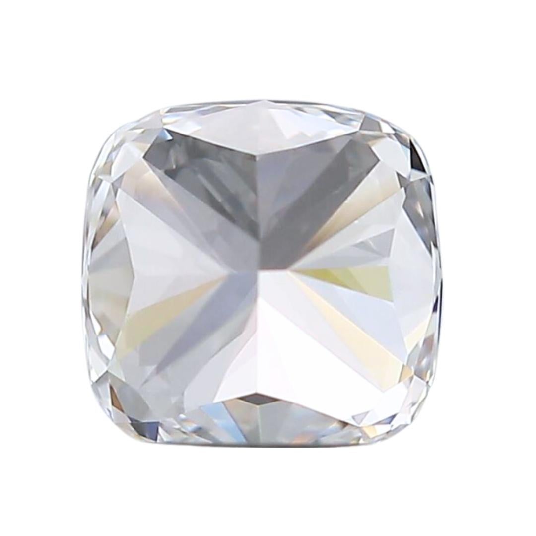 Superbe diamant naturel de 1 pièce de 1,70 carat, certifié IGI en vente 1