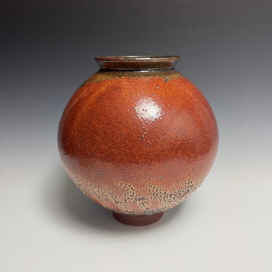 Shino Glazed Moon Jar by Jason Fox (Moderne) im Angebot