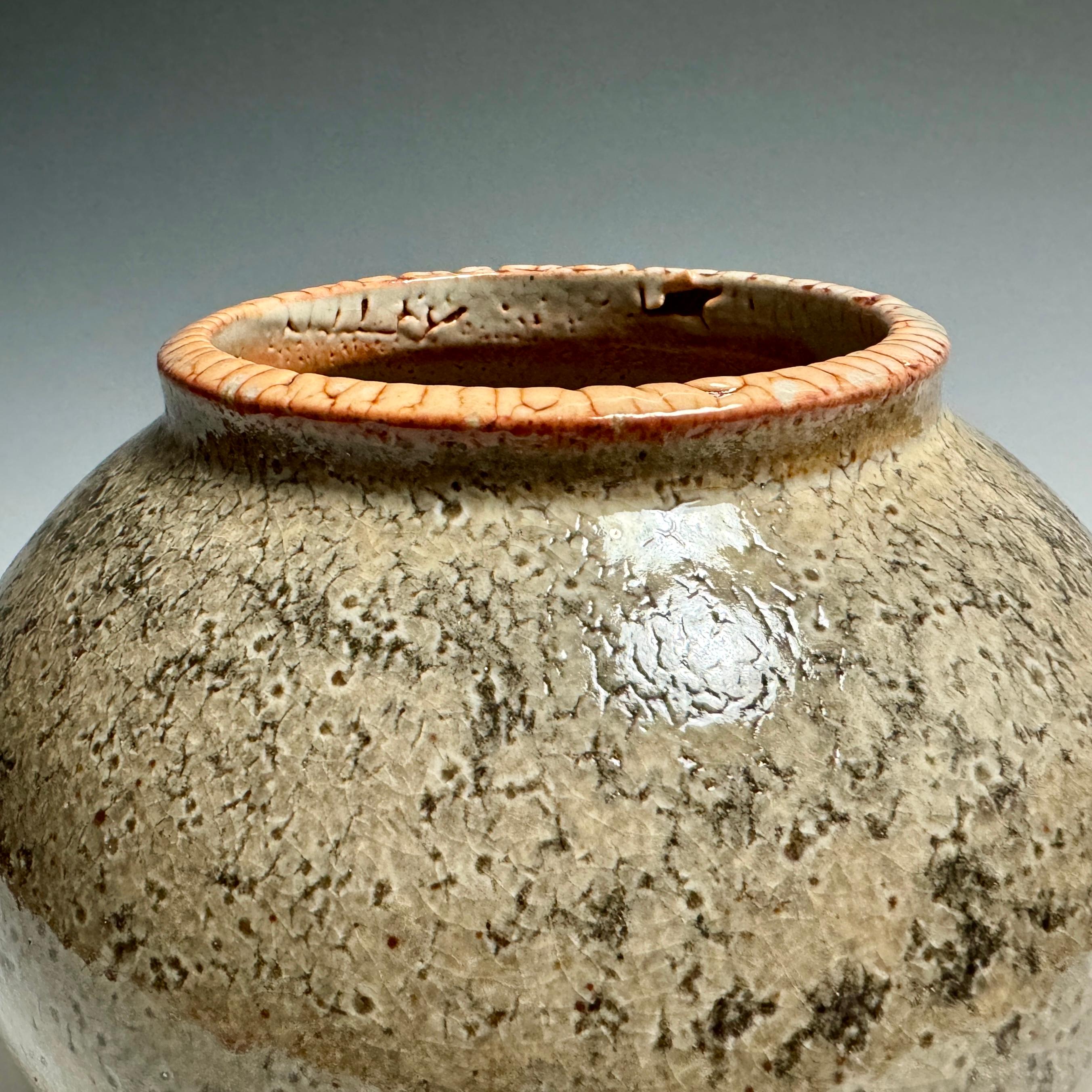 American Shino Glazed Vessel by Jason Fox