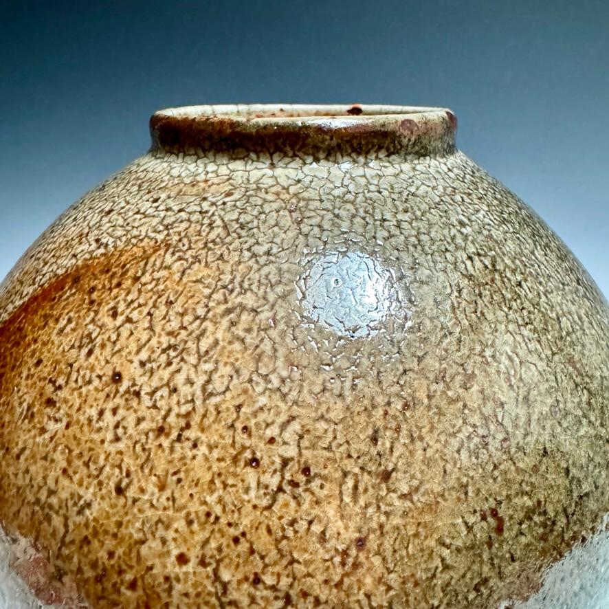 Ceramic Shino Moonjar by Jason Fox For Sale