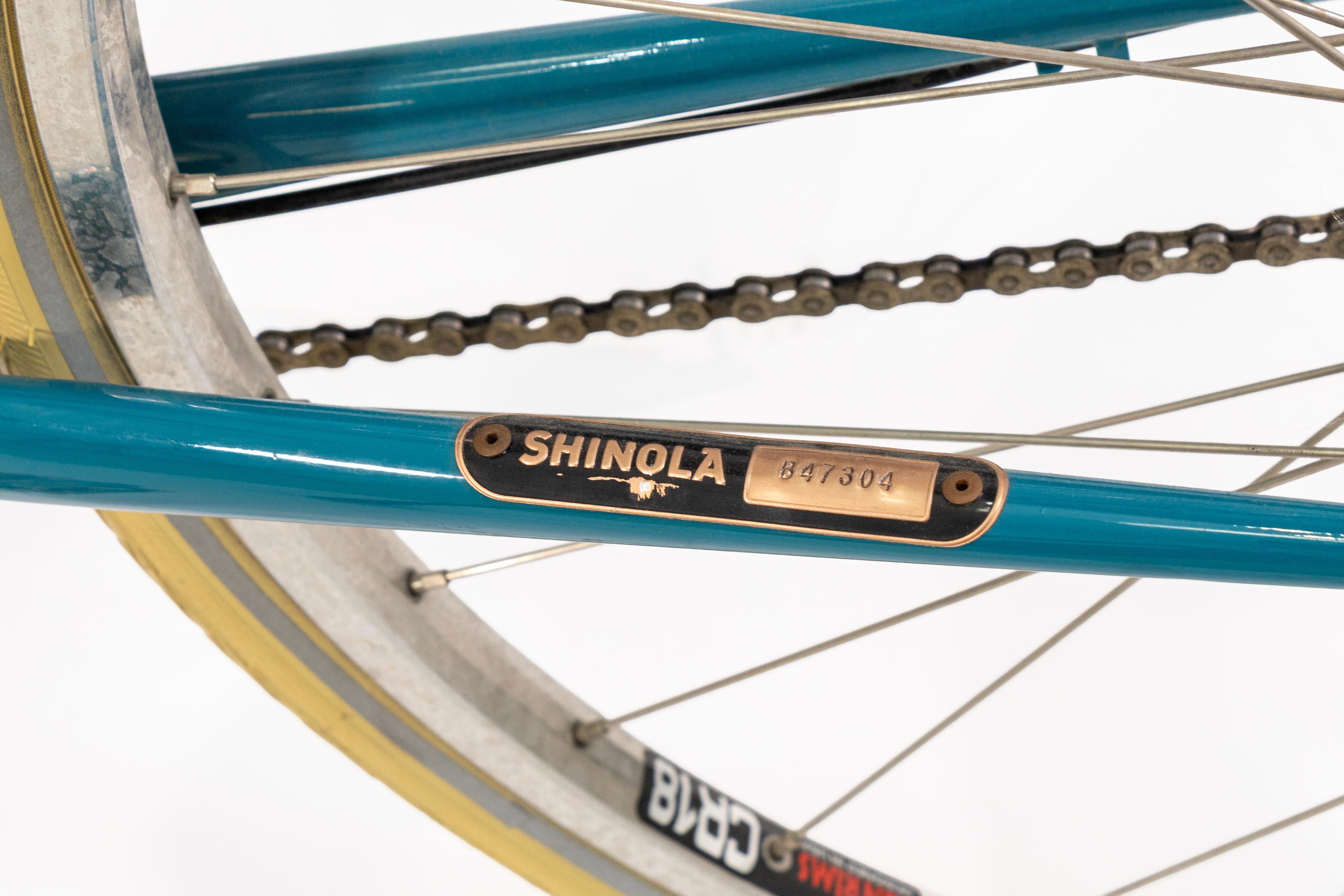 Shinola Bixby Woman's Teal Und Weiß Stadt Fahrrad 2016 im Angebot 2