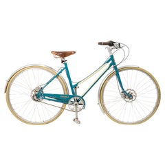 Shinola Bixby Woman's Teal And White City Bicycle 2016